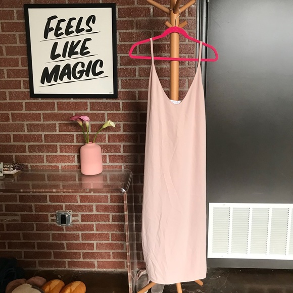 everlane japanese goweave slip dress